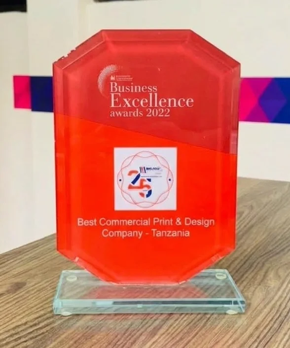 Best Commercial Print & Design Company — Business Excellence Awards 2022